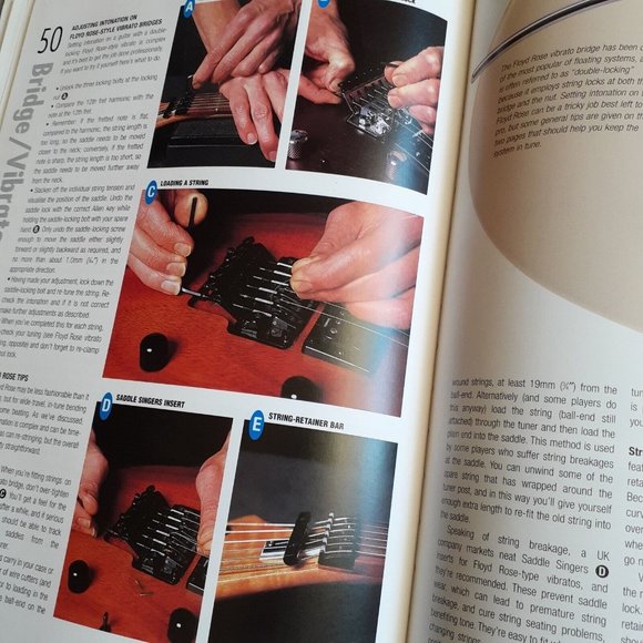 The Player's Guide To Guitar Maintenance Vintage 1998 Hardcover Book Retro 90s - Picture 14 of 16